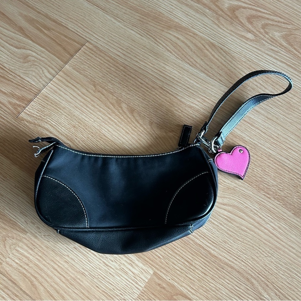 Victoria’s Secret Black Y2K Shoulder Bag